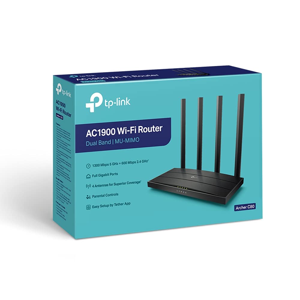 Foto 5 | Router Wifi Inalámbrico Tp-link Archer C80 Ac1900 Mu-mimo - Venta Internacional.