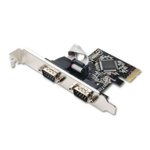 Foto 3 pulgar | Tarjeta Serial Industrial Db9 Com Rs232 Pcie X1 De Doble Puerto - Venta Internacional.