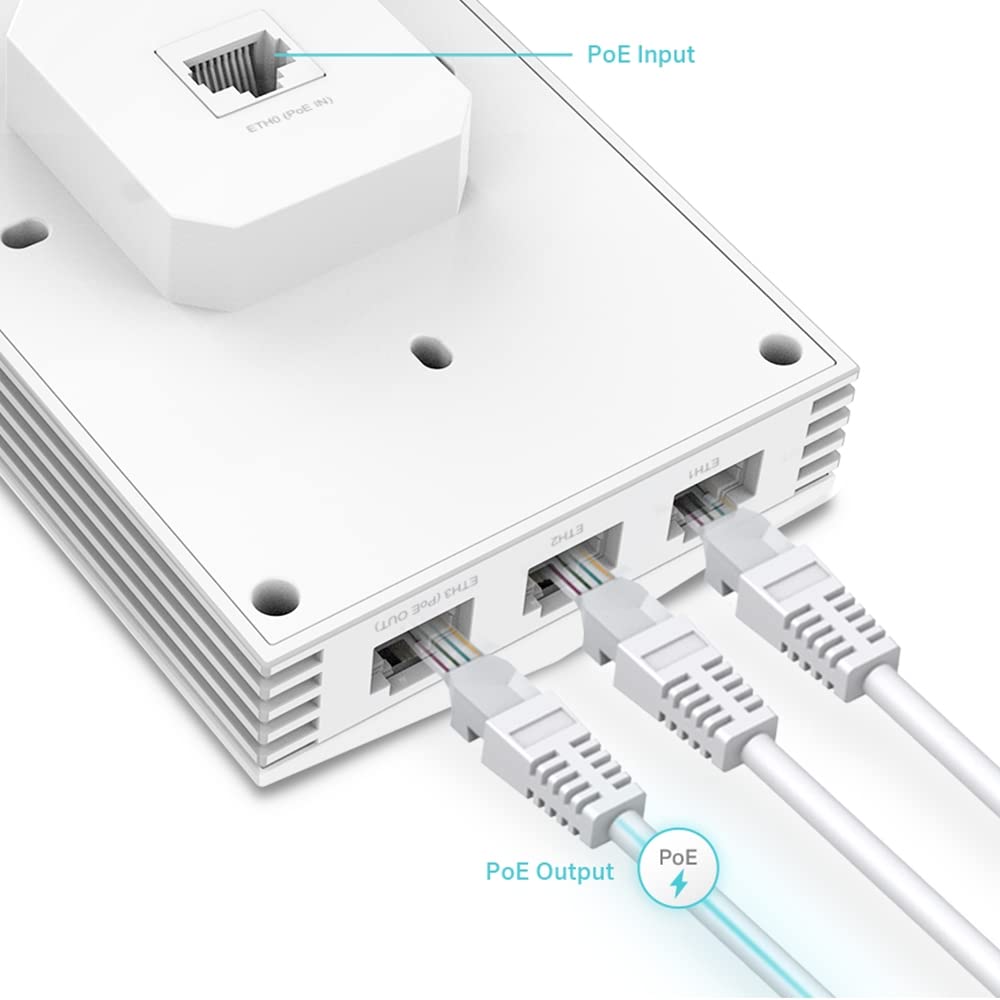 Foto 3 pulgar | Punto de Acceso Tp-link Eap655-wall Omada True Wifi 6 Ax3000 - Venta Internacional