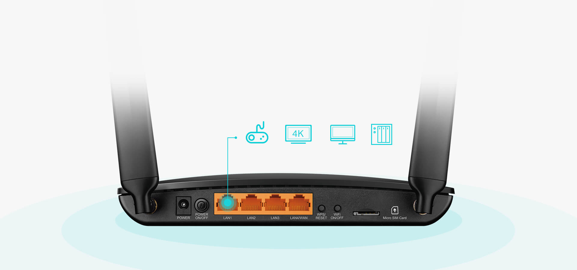 Foto 6 | Router Gigabit Inalámbrico De Doble Banda Tp-link 4g+ Cat6 Ac1200 - Venta Internacional.