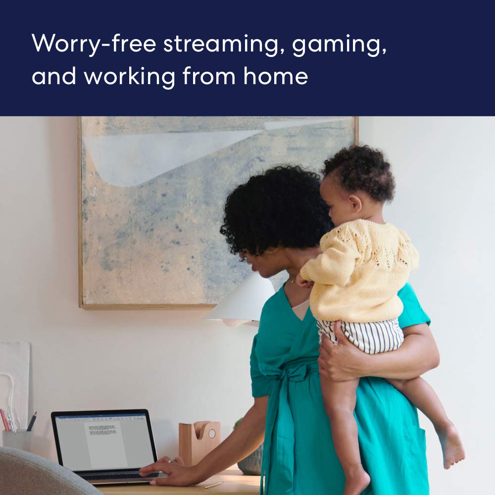 Foto 4 | Sistema Wifi Eero 6 Amazon Mesh, Paquete De 2, 500 Mbps, 3000 Pies Cuadrados - Venta Internacional.