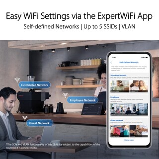 Foto 4 | Punto De Acceso Asus Expertwifi Eba63 Ax3000 Wifi 6 De Doble Banda - Venta Internacional.