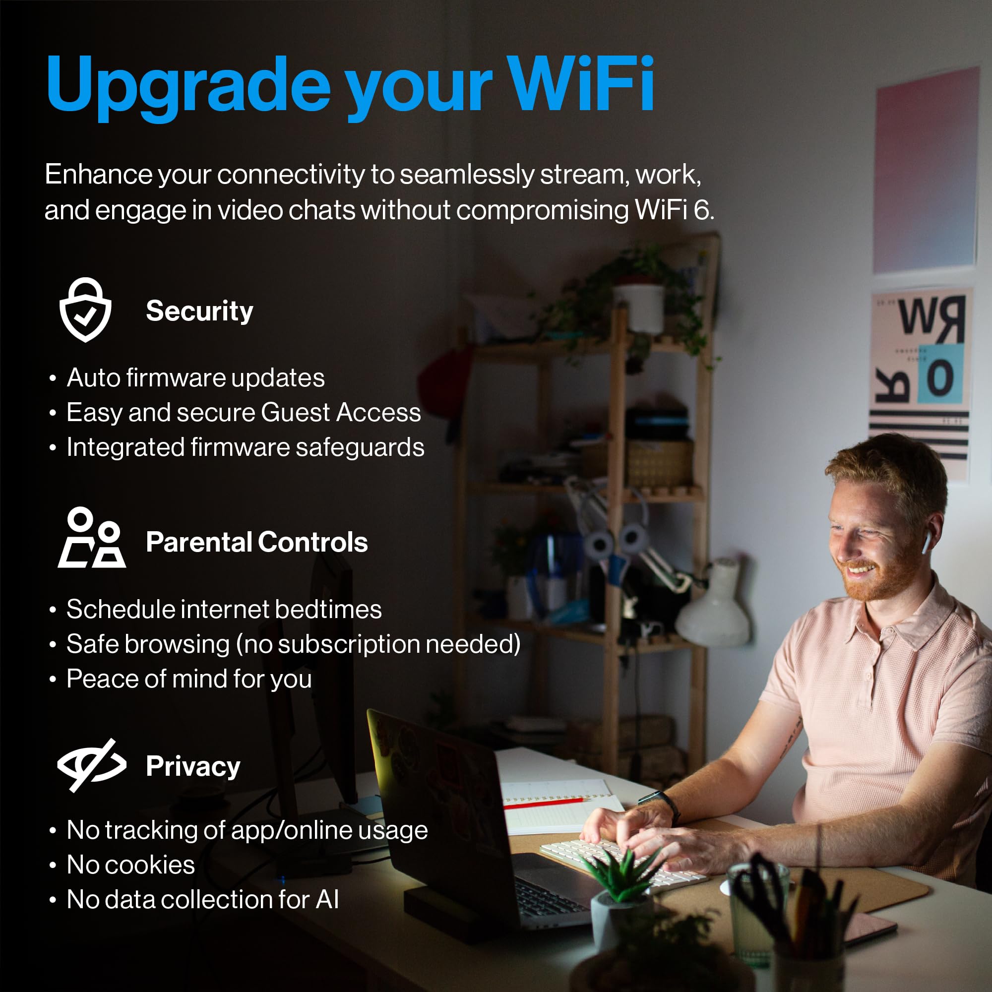 Foto 4 pulgar | Router Wifi 6 Linksys Multi-gig Micro Mesh Con Velocidades De 3,0 Gbps - Venta Internacional.