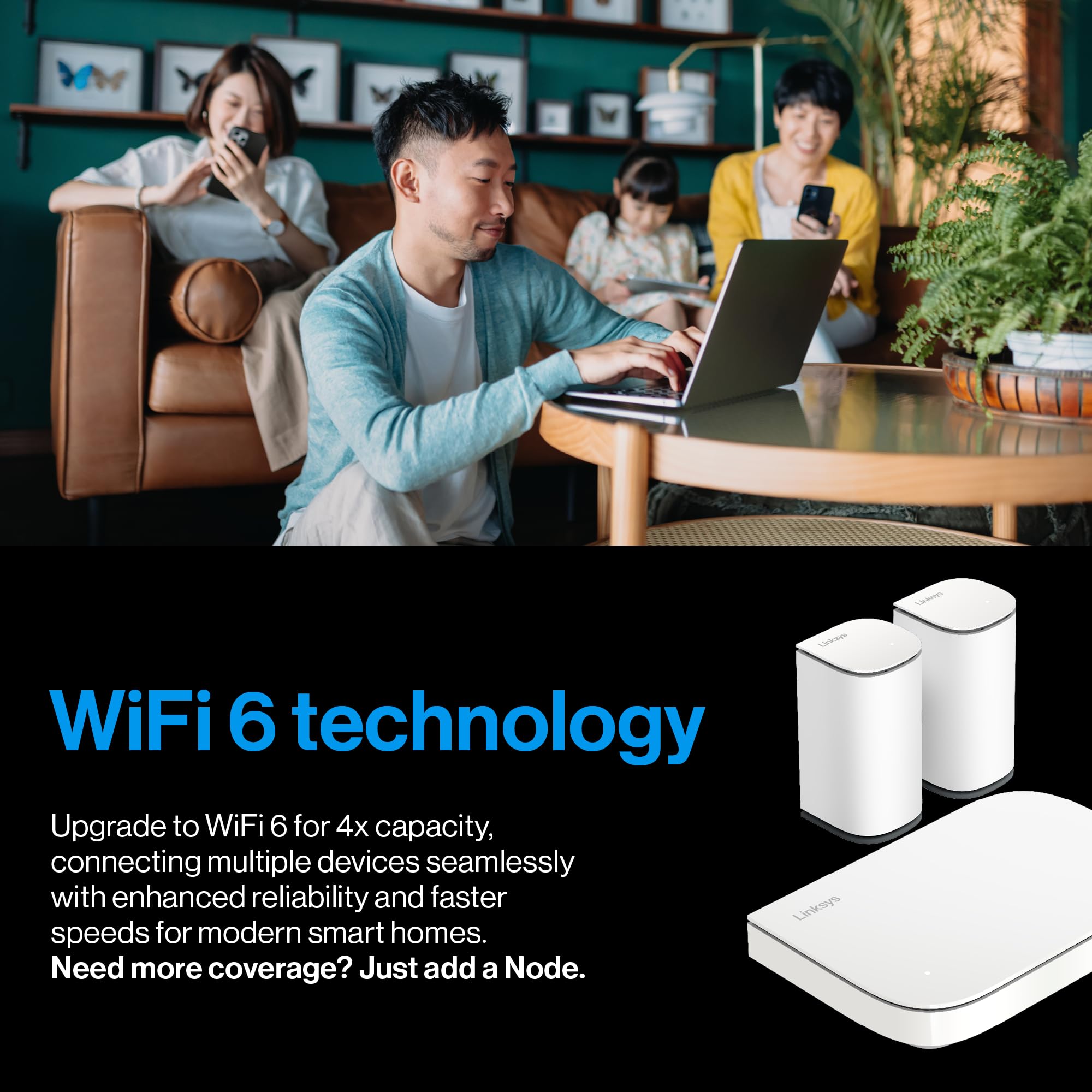 Foto 5 pulgar | Router Wifi 6 Linksys Multi-gig Micro Mesh Con Velocidades De 3,0 Gbps - Venta Internacional.