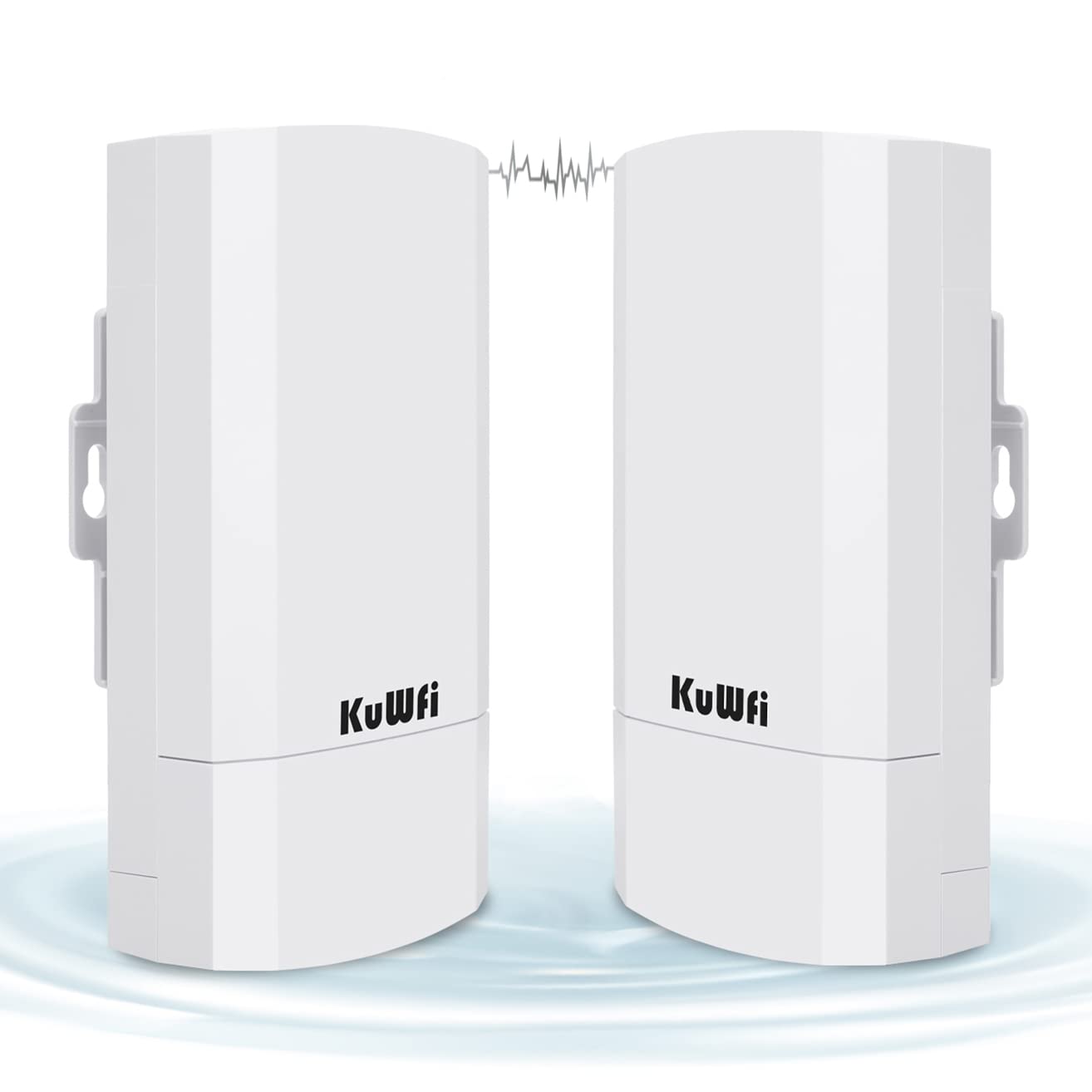Foto 1 | Puente Inalámbrico Kuwfi Cpe120 De 300 Mbps Para Exteriores, Alcance De 1 Km, Paquete De 2 - Venta Internacional.