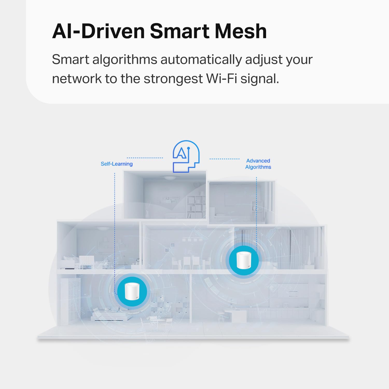 Foto 5 | Sistema Wi-fi Tp-link Deco X15 Ax1500 Wifi 6 Mesh, Paquete De 1 - Venta Internacional.