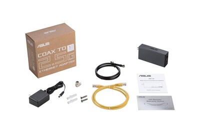 Foto 7 | Adaptador Ethernet Sobre Cable Coaxial Asus Ma-25 2,5 Gbps Moca 2.5, Paquete De 1 - Venta Internacional.
