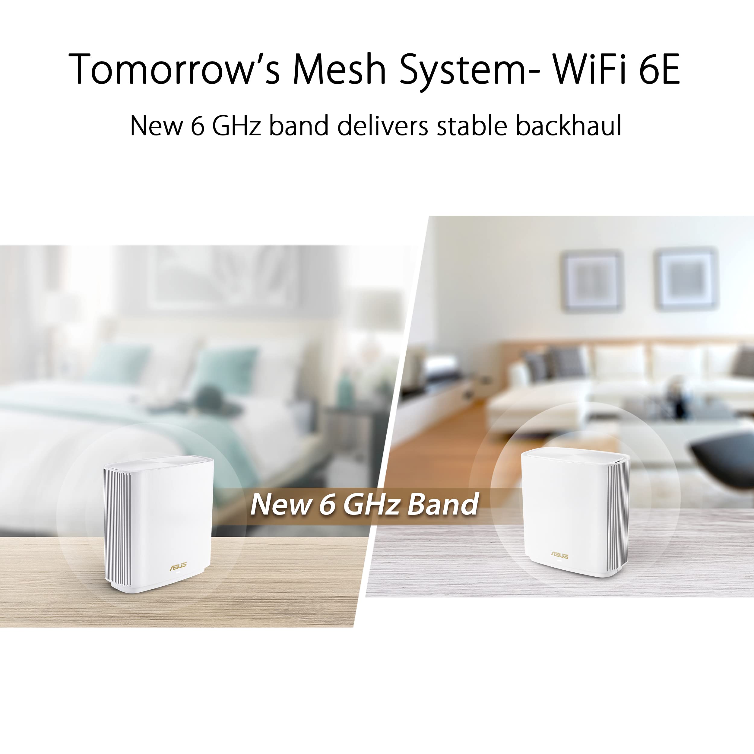 Foto 3 pulgar | Sistema Wifi Asus Zenwifi Tri-band Mesh 6e Et8 2pk Para Todo El Hogar - Venta Internacional.