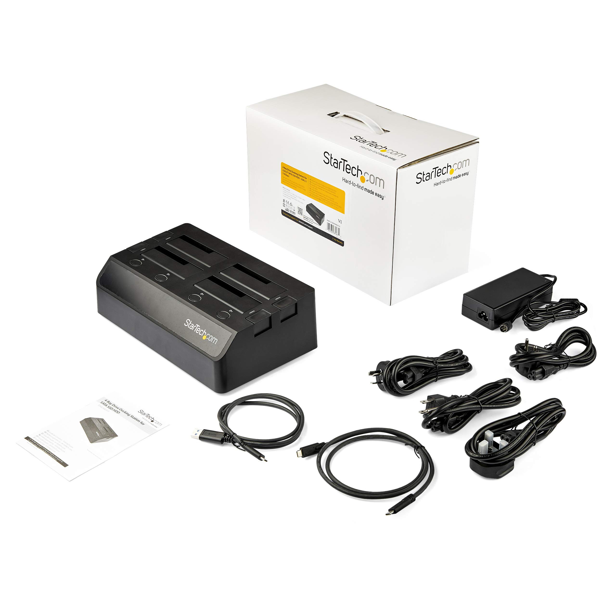Foto 5 | Estación De Acoplamiento Para Disco Duro Startech.com Sdock4u313 10 Gbps - Venta Internacional.