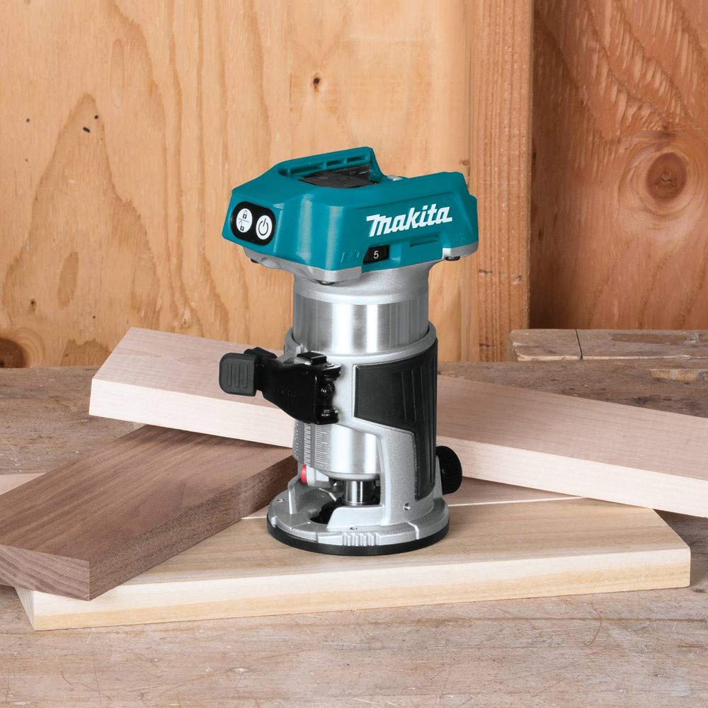 Foto 4 pulgar | Enrutador Compacto Inalámbrico Makita Xtr01z Lxt De 18 V  Iones de Litio - Venta Internacional