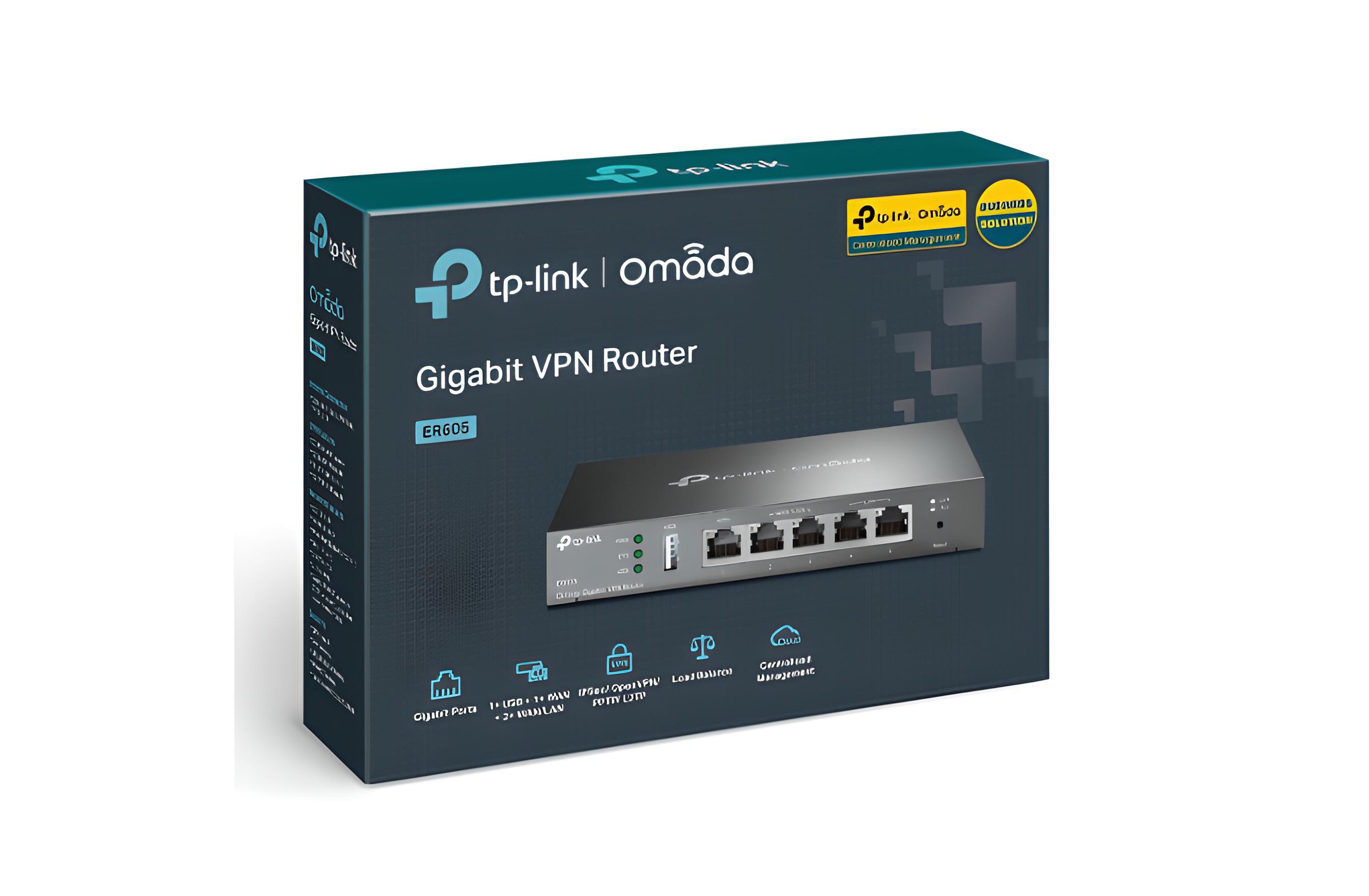 Foto 5 pulgar | Router Tp-link Gigabit Ethernet Omada Er605, Alámbrico, 5x Rj-45