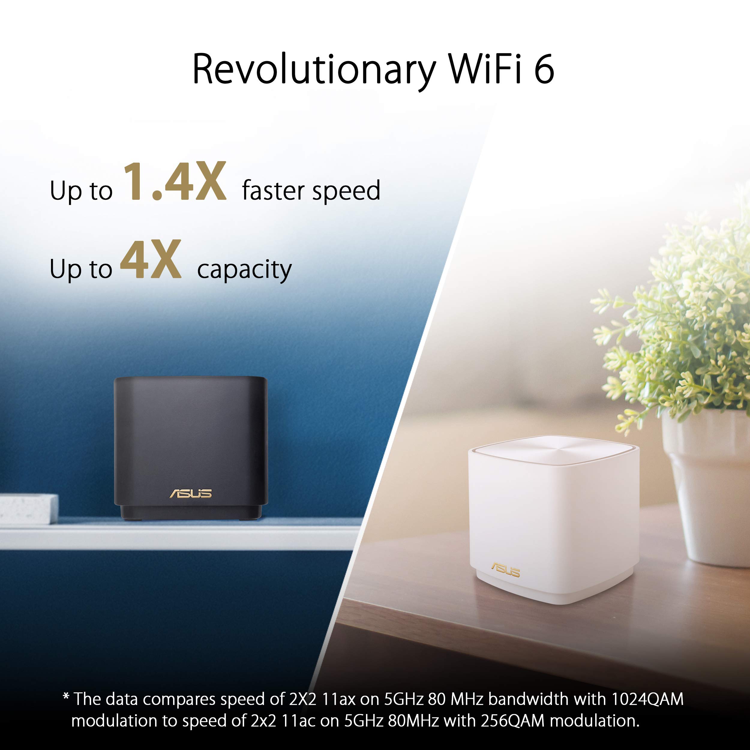 Foto 3 pulgar | Sistema Wifi Asus Zenwifi Xd4 Plus Ax1800 De Doble Banda Mesh 6 - Venta Internacional.