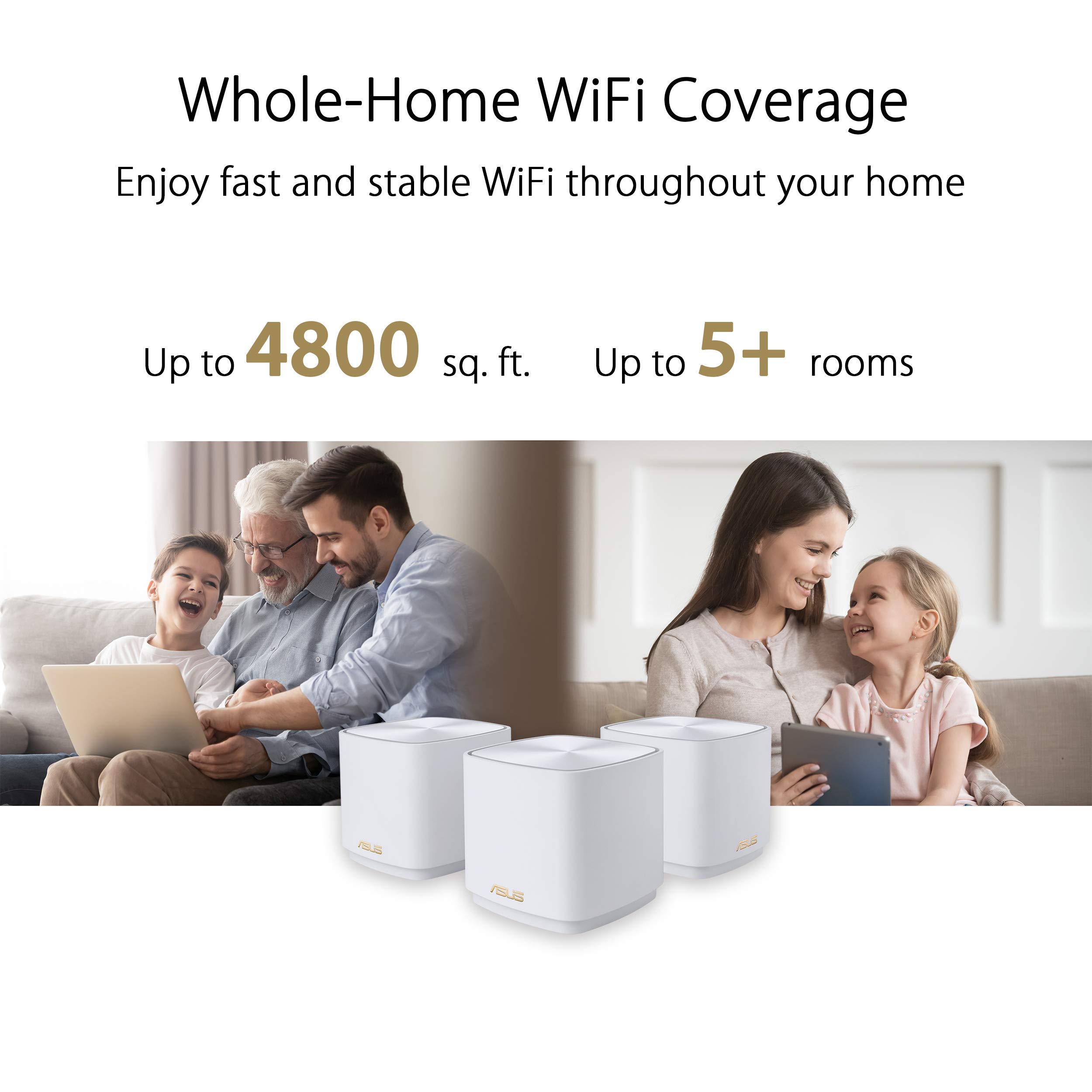 Foto 4 pulgar | Sistema Wifi Asus Zenwifi Xd4 Plus Ax1800 De Doble Banda Mesh 6 - Venta Internacional.