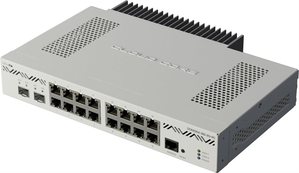 Foto 2 pulgar | Router Ethernet Mikrotik Ccr2004-16g-2s+pc 16x Gigabit 2x10g - Venta Internacional.