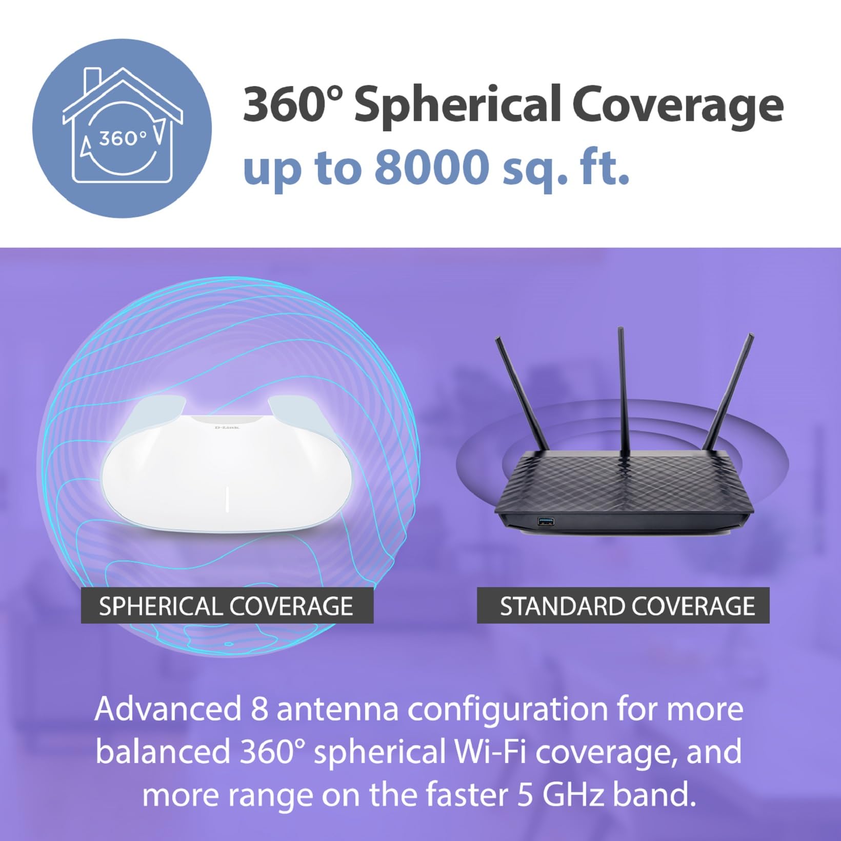 Foto 4 pulgar | Enrutador D-link Ax6000 M60/3 Con Sistema Wifi 6 Mesh System  Paquete De 3 - Venta Internacional.