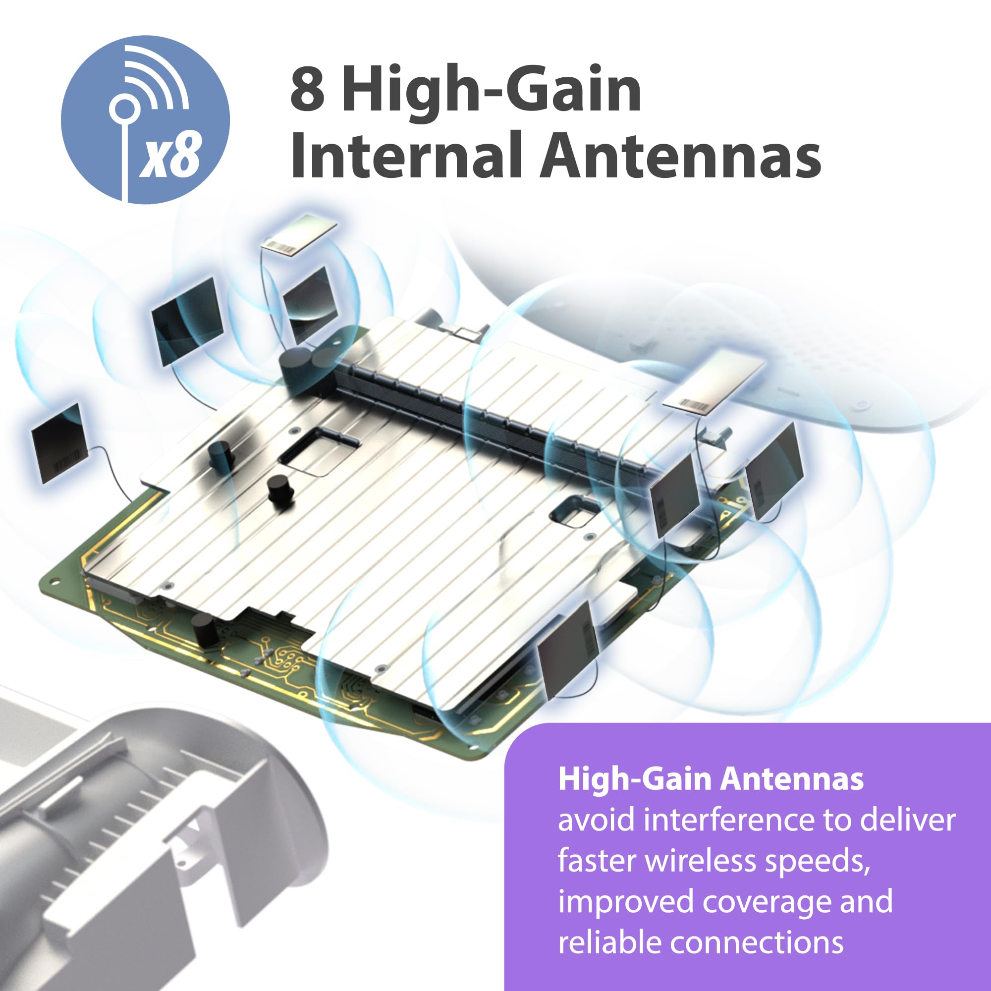 Foto 5 pulgar | Enrutador D-link Ax6000 M60/3 Con Sistema Wifi 6 Mesh System  Paquete De 3 - Venta Internacional.