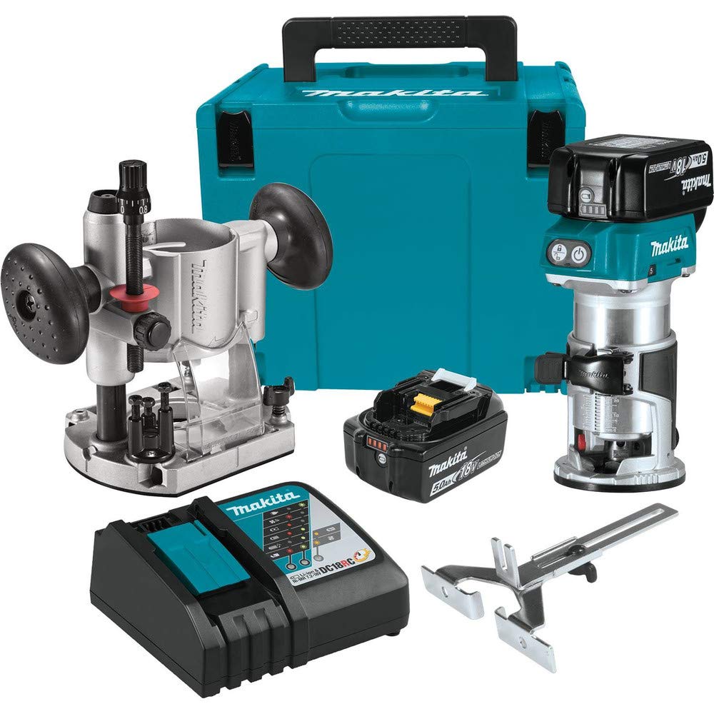 Kit De Enrutador Compacto Inalámbrico Makita Xtr01t7 18v Lxt - Venta Internacional.