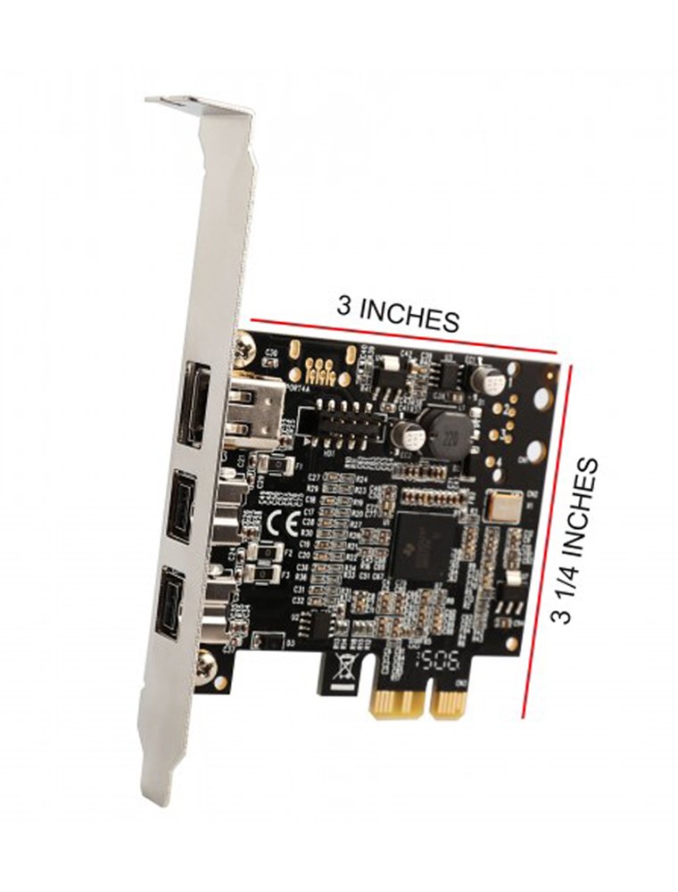 Foto 4 pulgar | Tarjeta Pci-express Firewire Syba Sd-pex30009 2b1a - Venta Internacional.