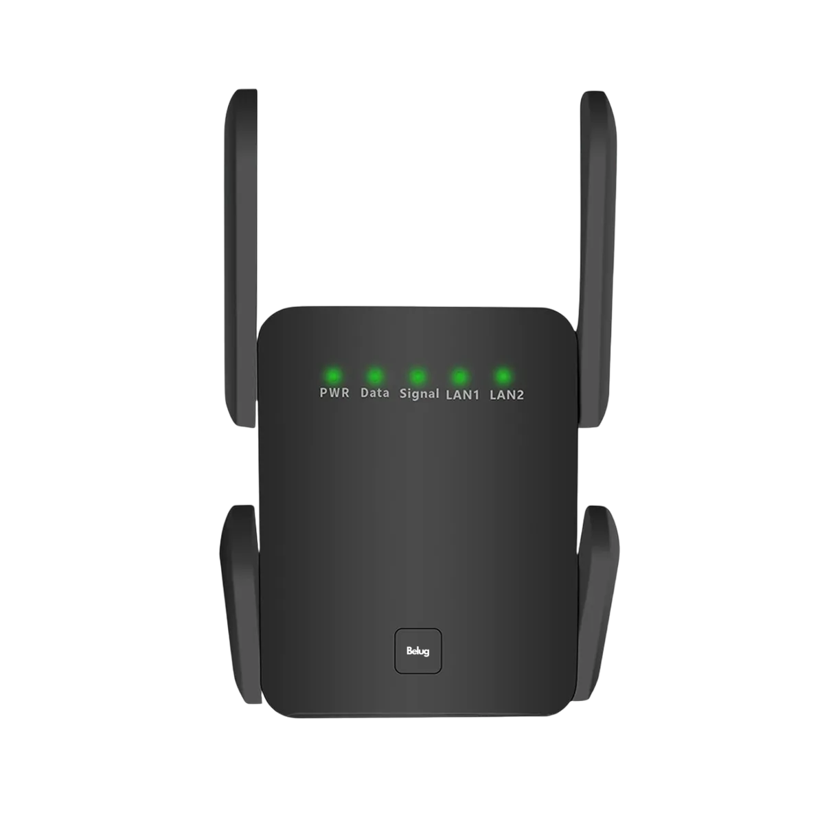 Repetidor Belug  De Wifi 300 Mbps Negro