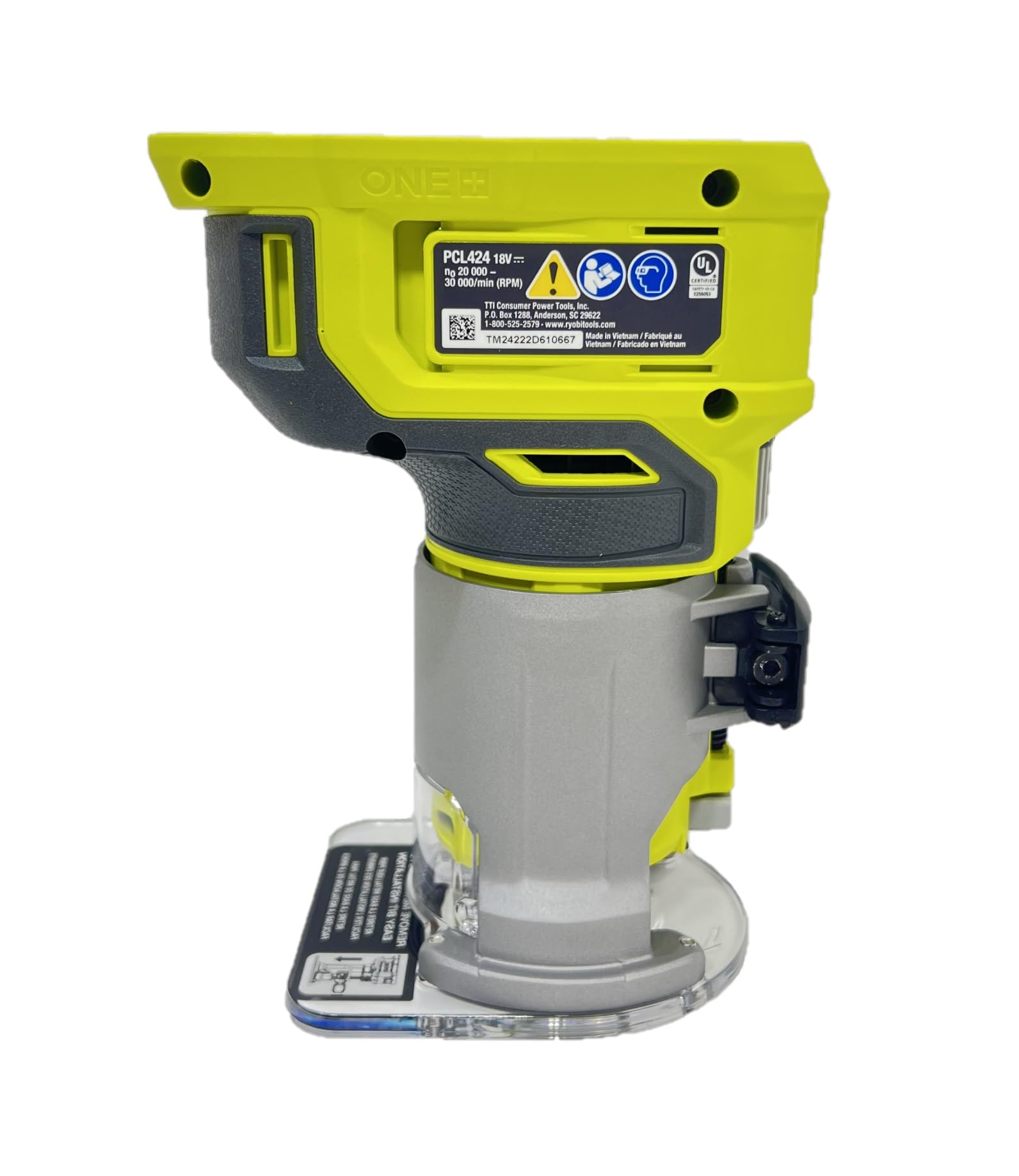 Foto 5 pulgar | Enrutador Inalámbrico Compacto De Base Fija Ryobi One+ 18v - Venta Internacional.