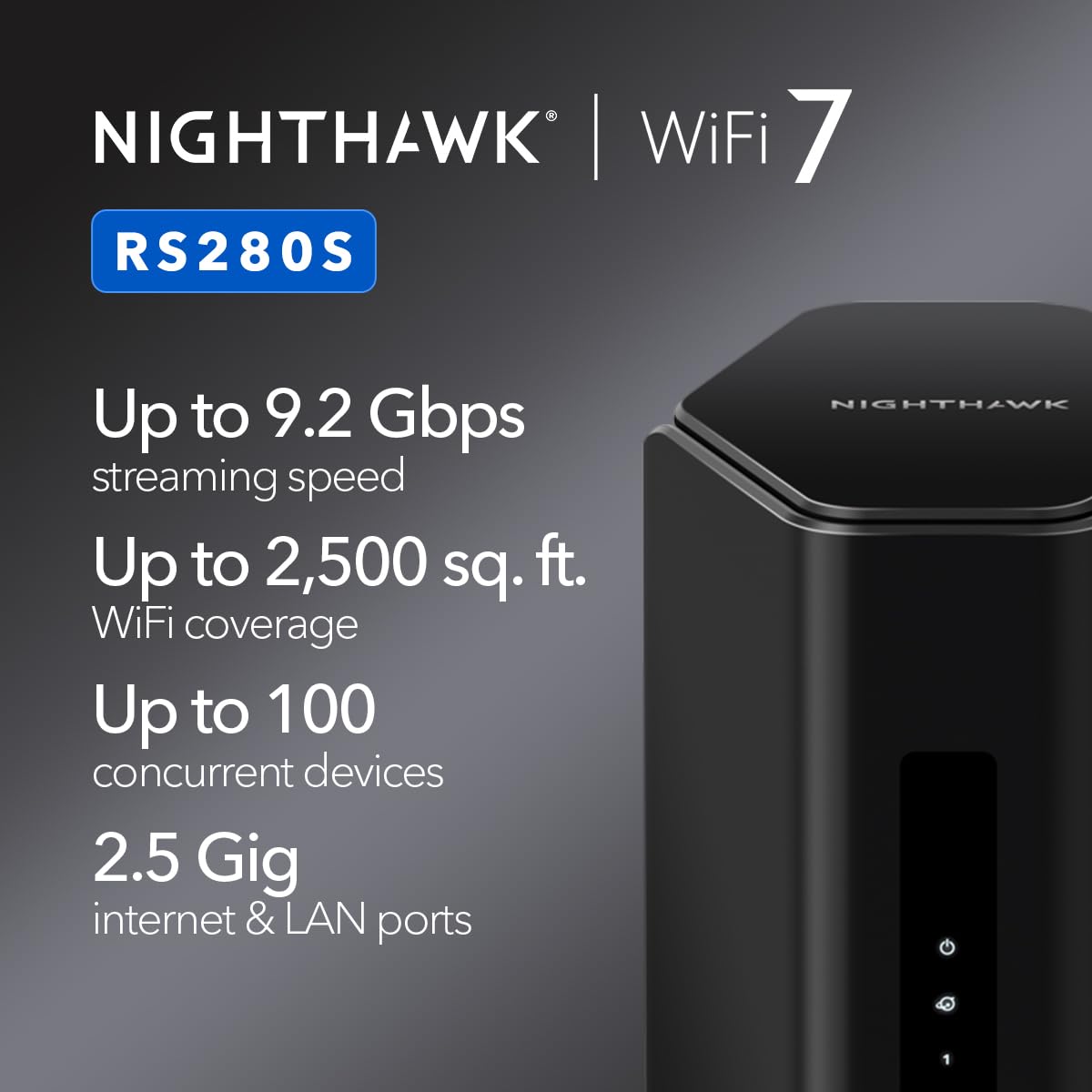 Foto 3 pulgar | Router Netgear Nighthawk Wifi 7 De Triple Banda Rs280s De 9 2 Gbps - Venta Internacional.