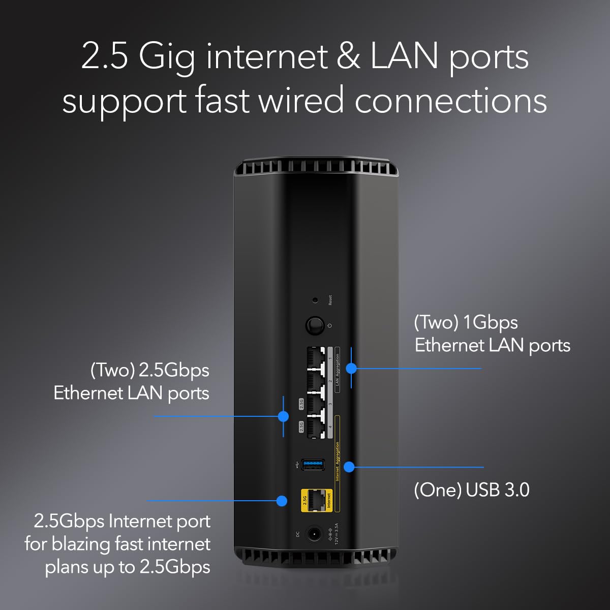 Foto 6 pulgar | Router Netgear Nighthawk Wifi 7 De Triple Banda Rs280s De 9 2 Gbps - Venta Internacional.