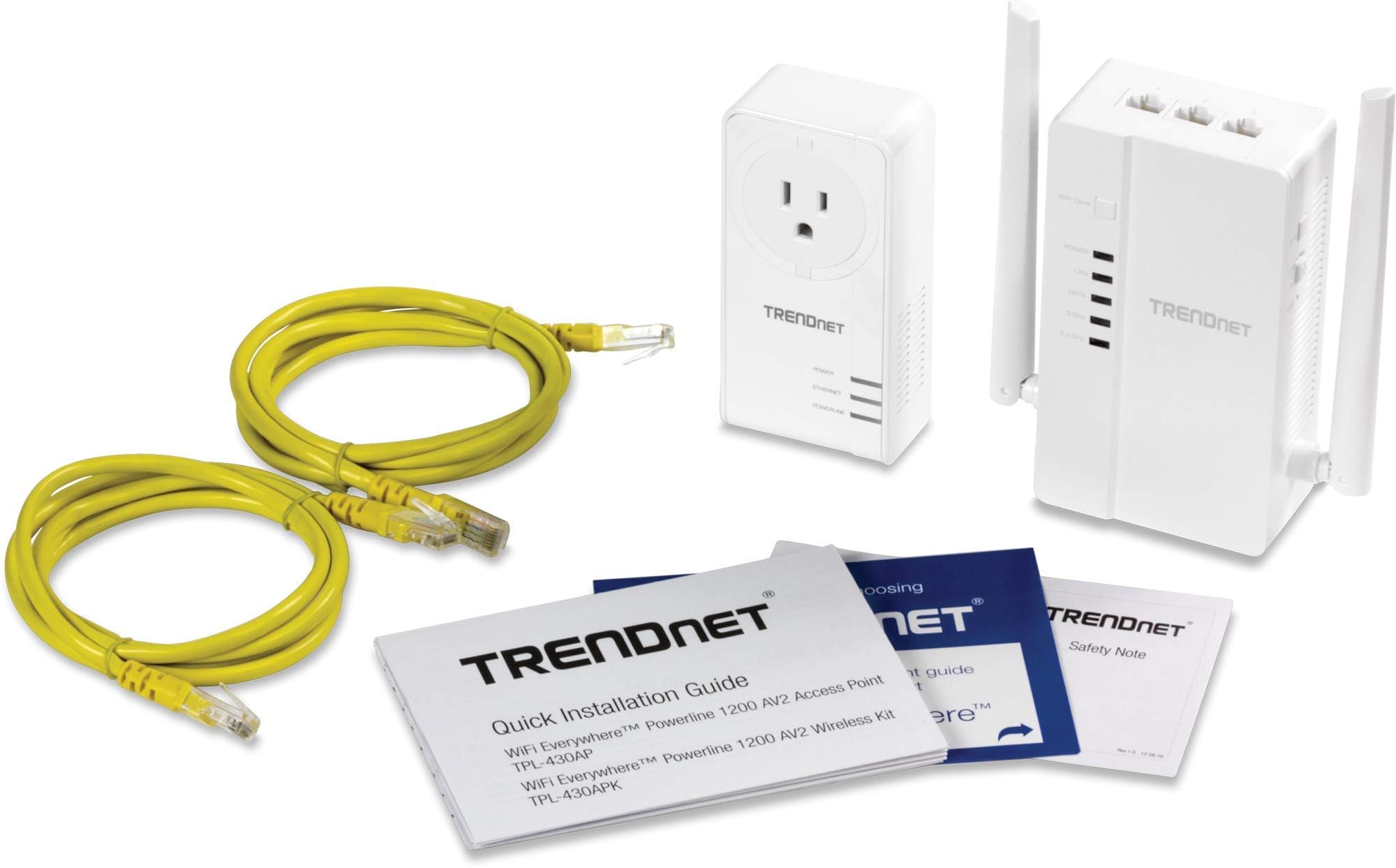 Foto 7 pulgar | Kit De Puntos De Acceso Inalámbrico Trendnet Wi-fi Powerline 1200 Av2 - Venta Internacional.