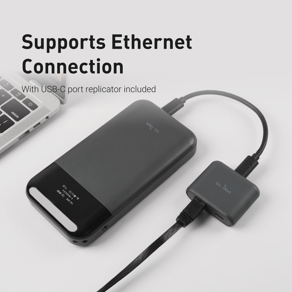 Foto 5 pulgar | Hotspot Wi-fi Portátil Gl.inet Gl-e750v2 (mudi) 4g Lte 7000 Mah - Venta Internacional.