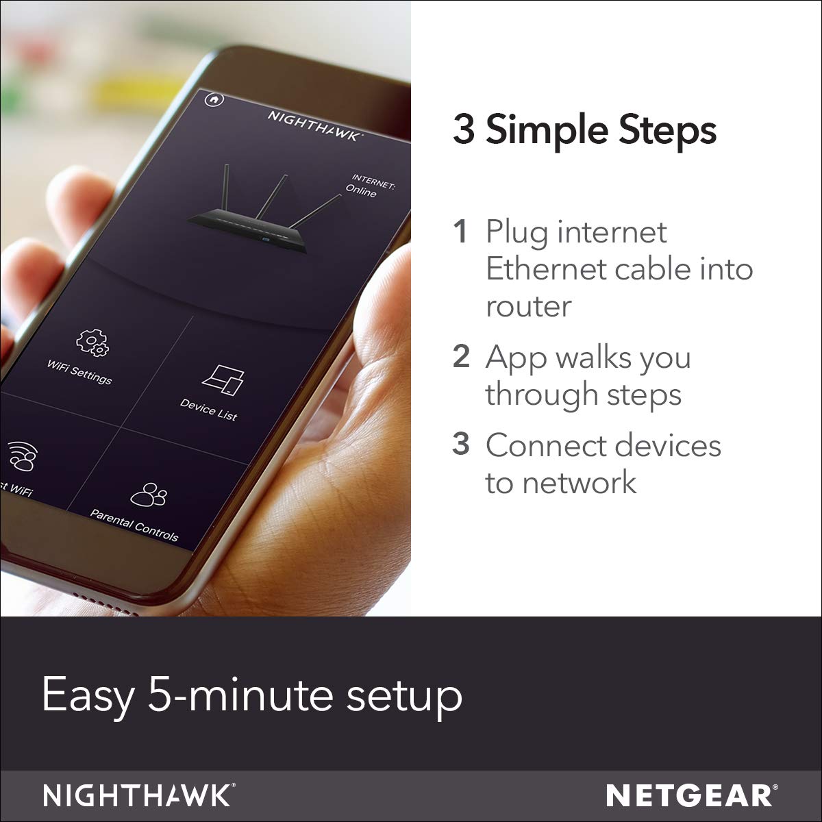 Foto 5 pulgar | Enrutador Wifi Netgear R6120 Ac1200 De Doble Banda 1200 Mbps - Venta Internacional.