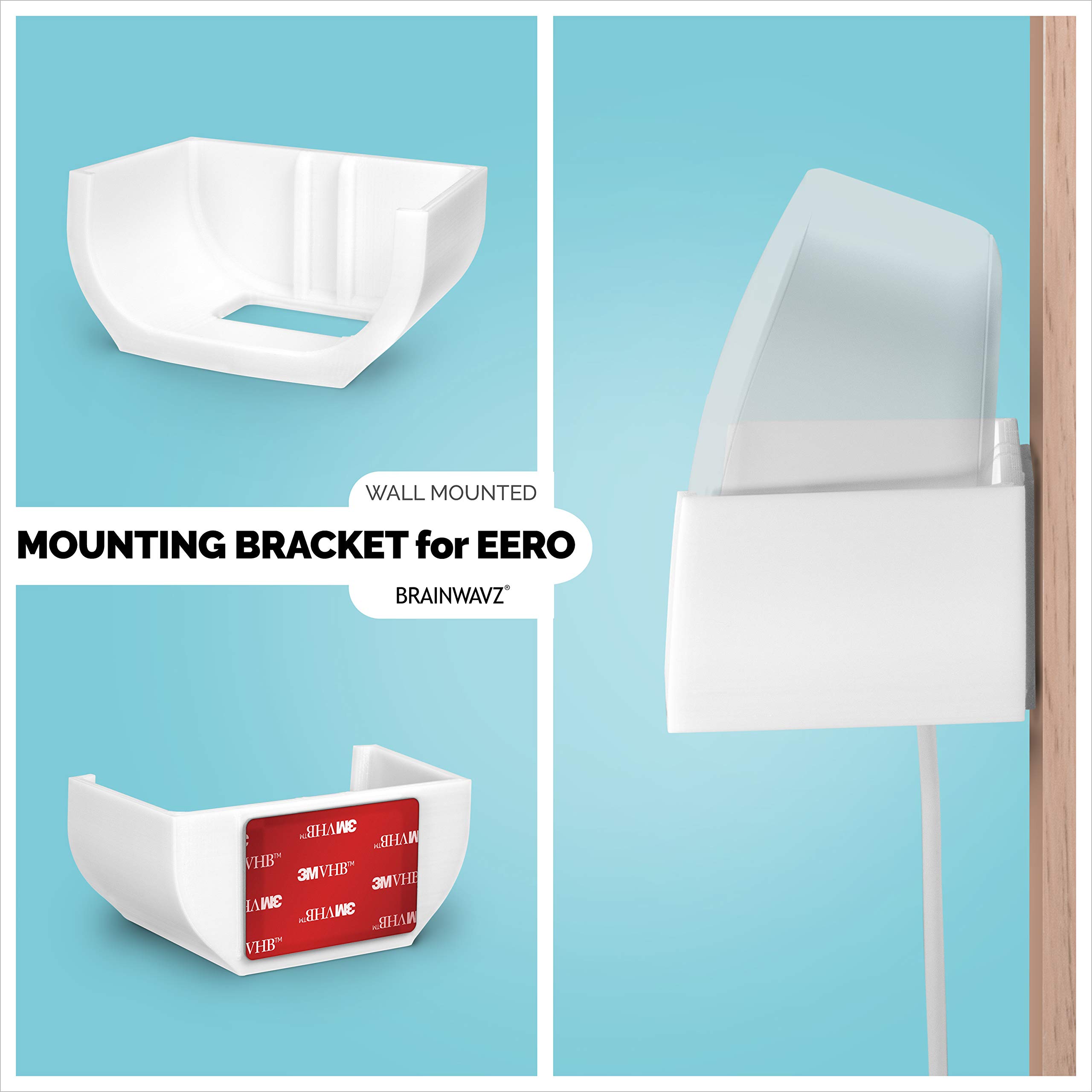 Foto 3 pulgar | Soporte De Pared Para Eero Mesh Wifi De Brainwavz - Venta Internacional.
