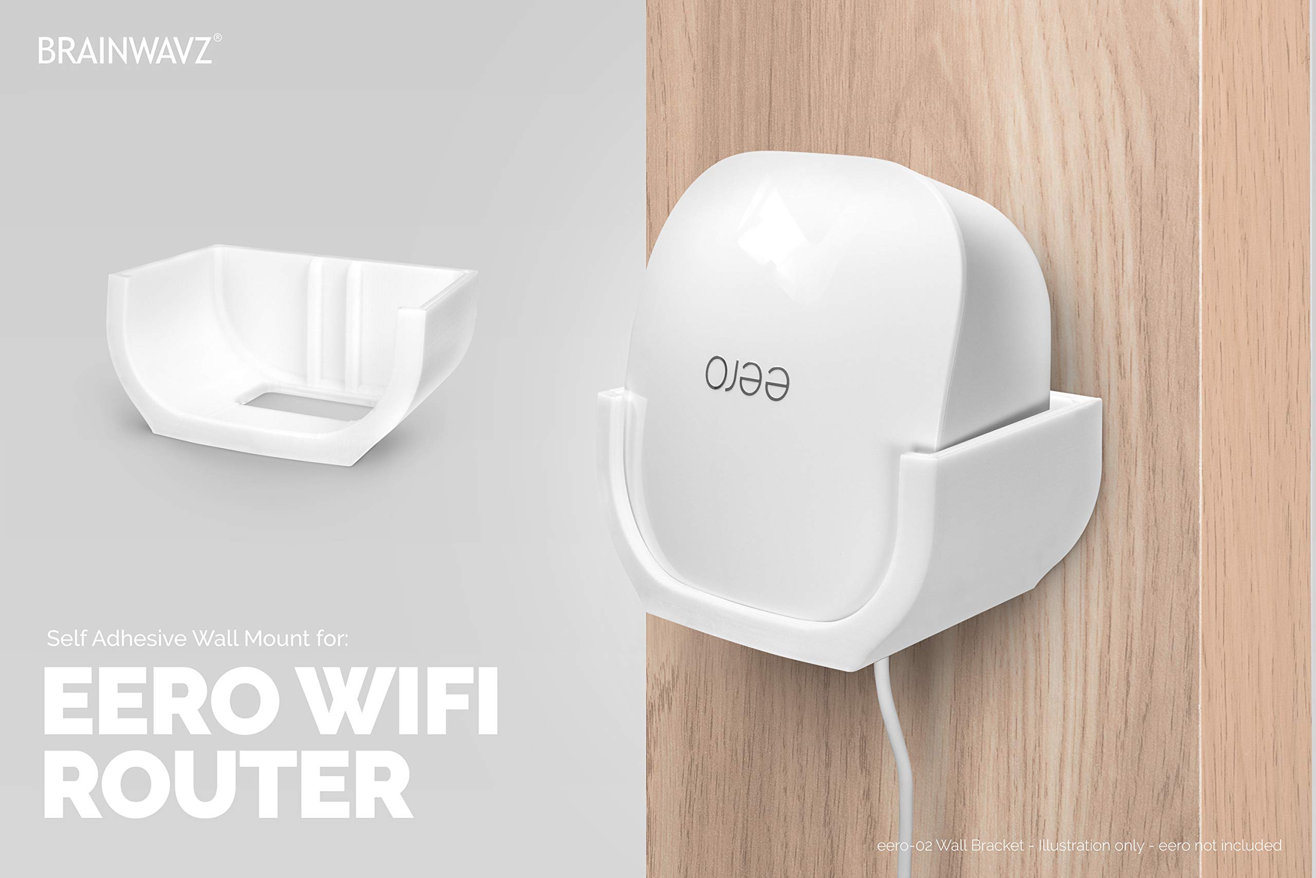Foto 6 pulgar | Soporte De Pared Para Eero Mesh Wifi De Brainwavz - Venta Internacional.