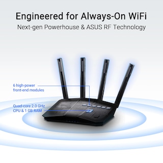 Foto 4 | Router Asus Rt-be82u Wifi 7 De Doble Banda (802.11be) 6500 Mbps - Venta Internacional.