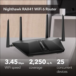 Foto 2 | Router Wifi 6 Netgear Nighthawk Ax3600 De Doble Banda Rax41 - Venta Internacional.