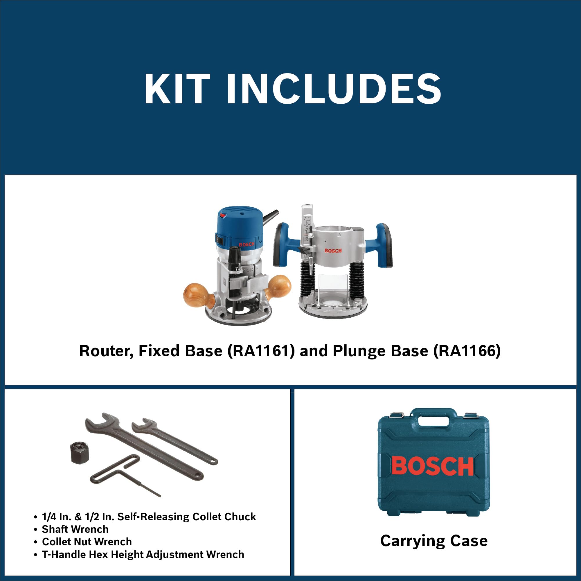 Foto 3 pulgar | Kit Combinado De Herramientas Enrutadoras Bosch 1617evspk 2 25 Hp 12 A - Venta Internacional.