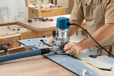 Foto 7 | Kit Combinado De Herramientas Enrutadoras Bosch 1617evspk 2 25 Hp 12 A - Venta Internacional.