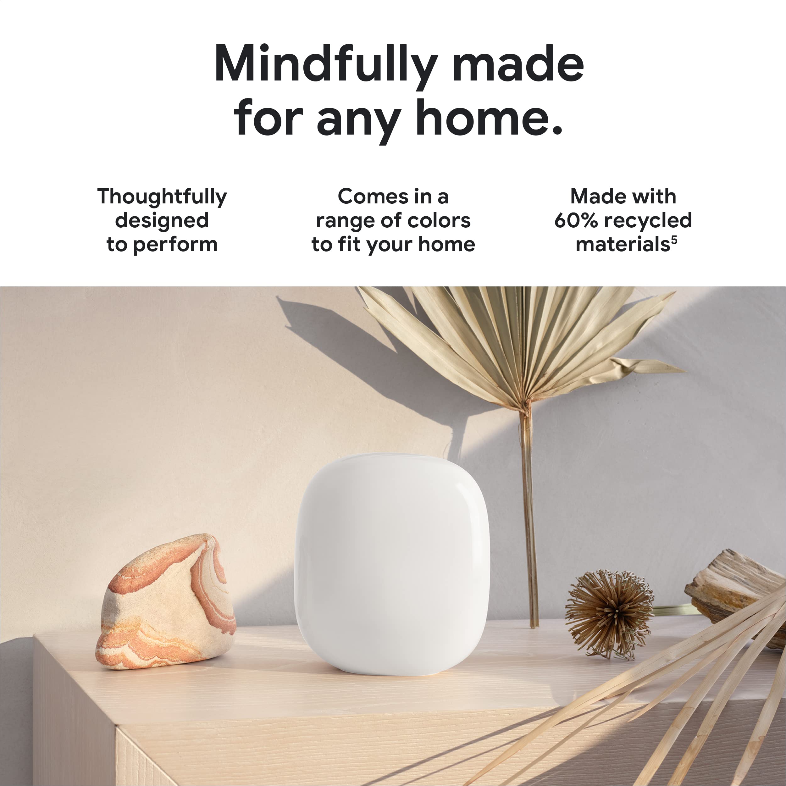 Foto 6 pulgar | Sistema Wi-fi Google Nest Wifi Pro Wi-fi 6e  Paquete De 4 Unidades - Nieve - Venta Internacional.