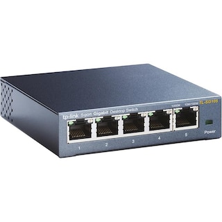 Foto 2 | Switch Tp-link Tl-sg105 5 Puertos Gigabit Rj45 1000mbps color Gris