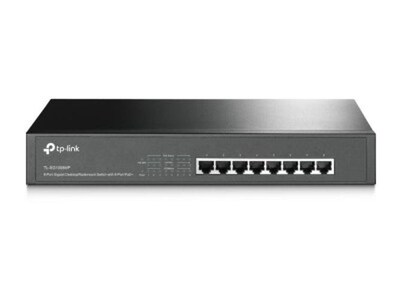Foto 1 | Switch Tp-link Tl-sg1008mp 8 Puertos color Negro