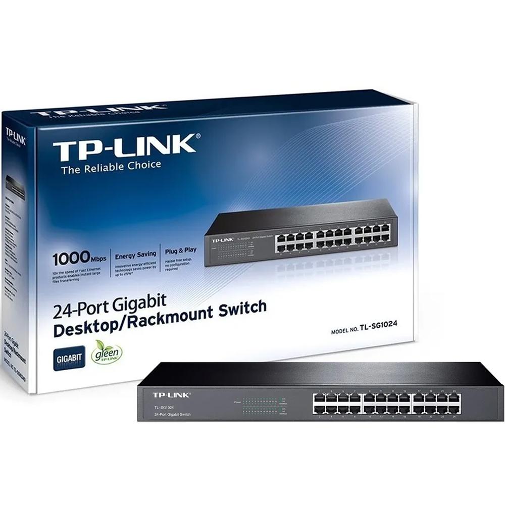 Foto 6 pulgar | Switch Tp-link Tl-sg1024 24 Puertos Gigabit Ethernet 10/100/1000 Mbps