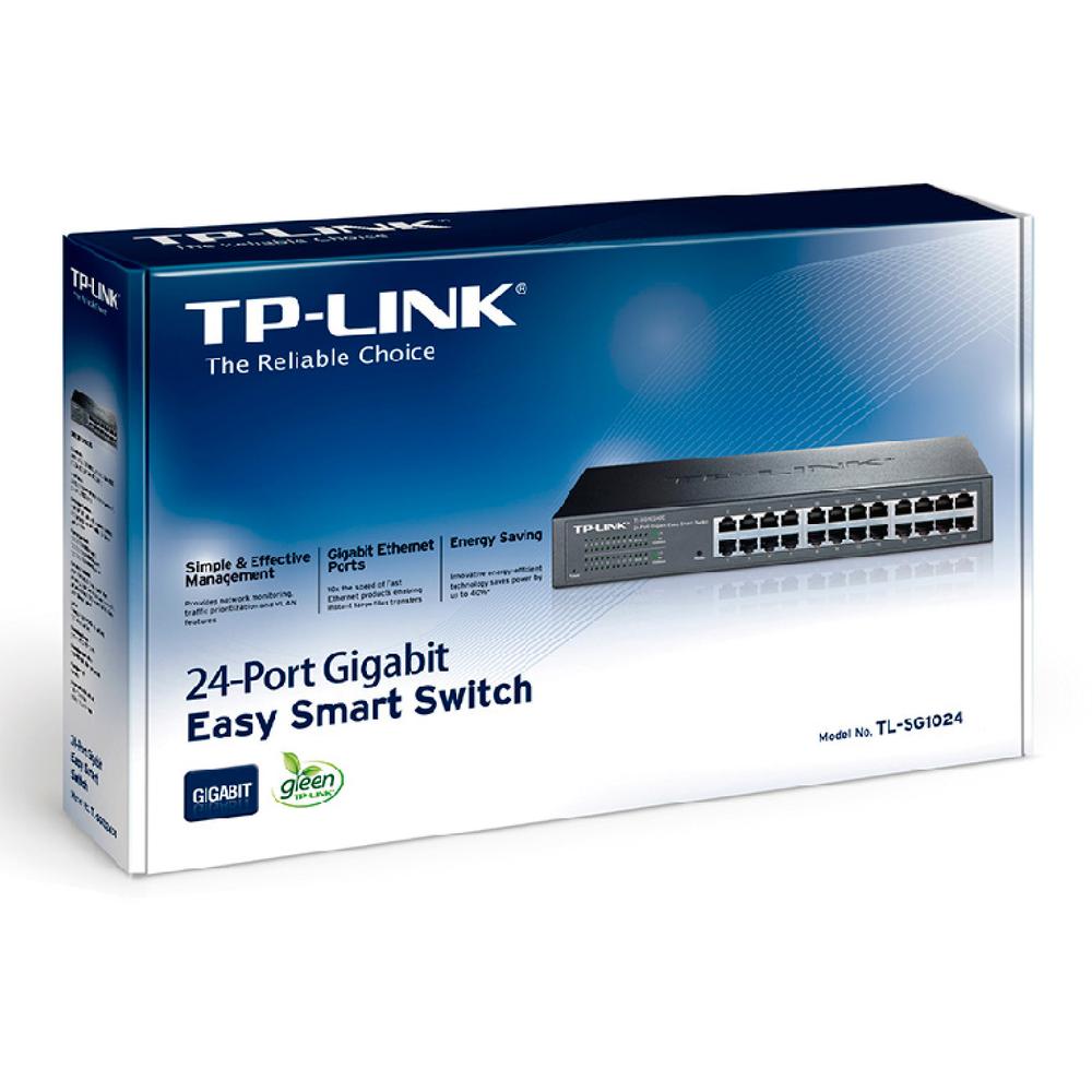 Foto 7 pulgar | Switch Tp-link Tl-sg1024 24 Puertos Gigabit Ethernet 10/100/1000 Mbps