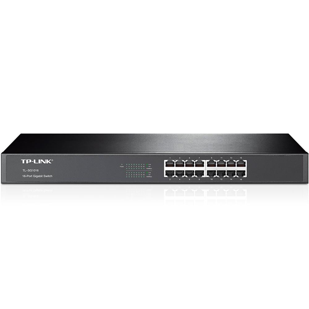 Switch Tp-link Tl-sg1016 16 Puertos Gigabit Rj45 10/100/1000 Mbps $1,699