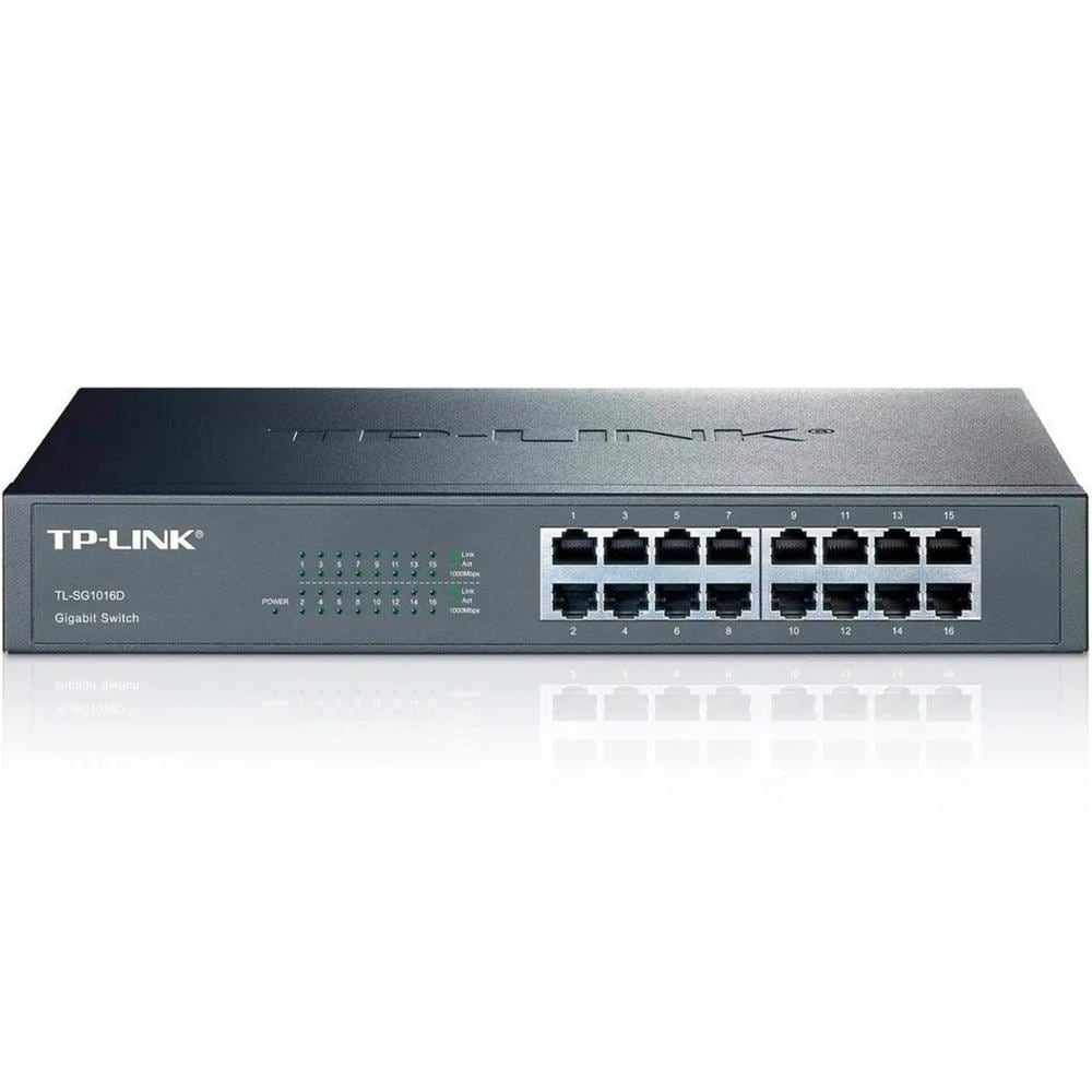 Switch Tp-link Tl-sg1016d 16 Puertos Gigabit Ethernet 10/100/1000 ...