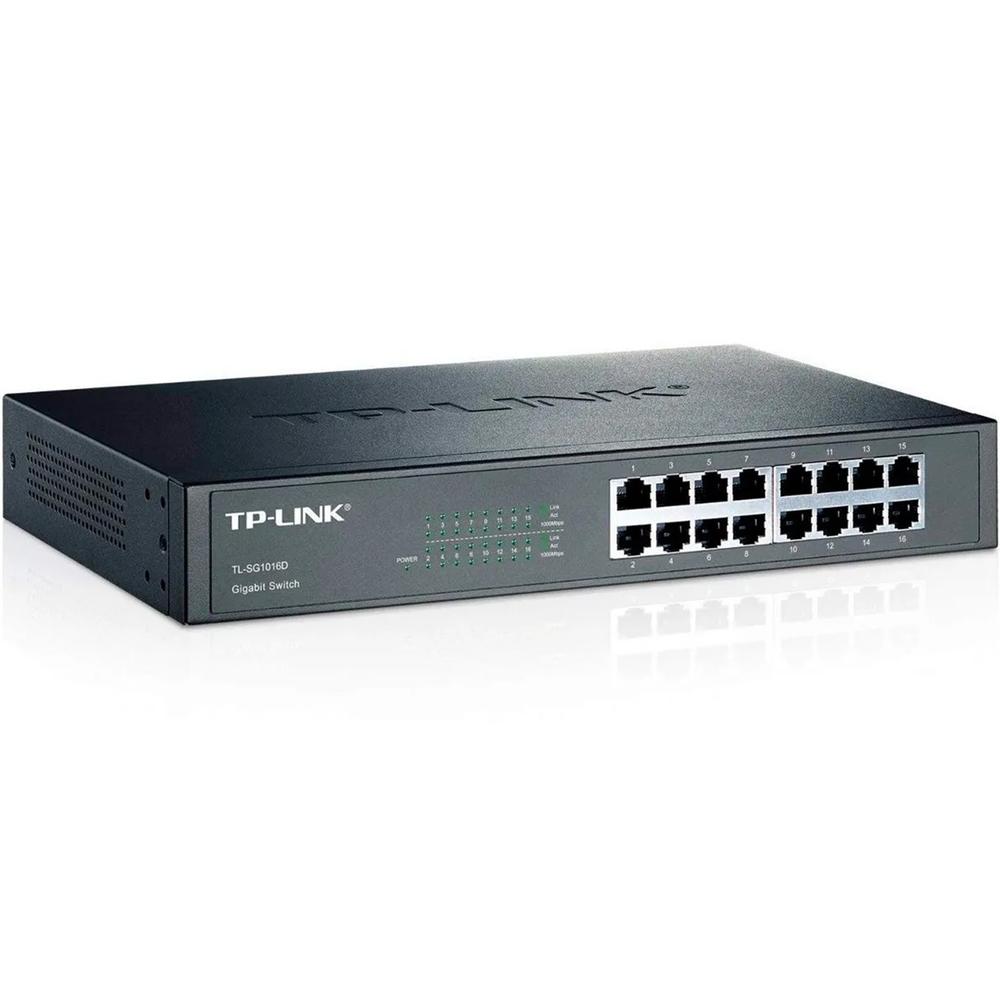 Foto 3 pulgar | Switch Tp-link Tl-sg1016d 16 Puertos Gigabit Ethernet 10/100/1000