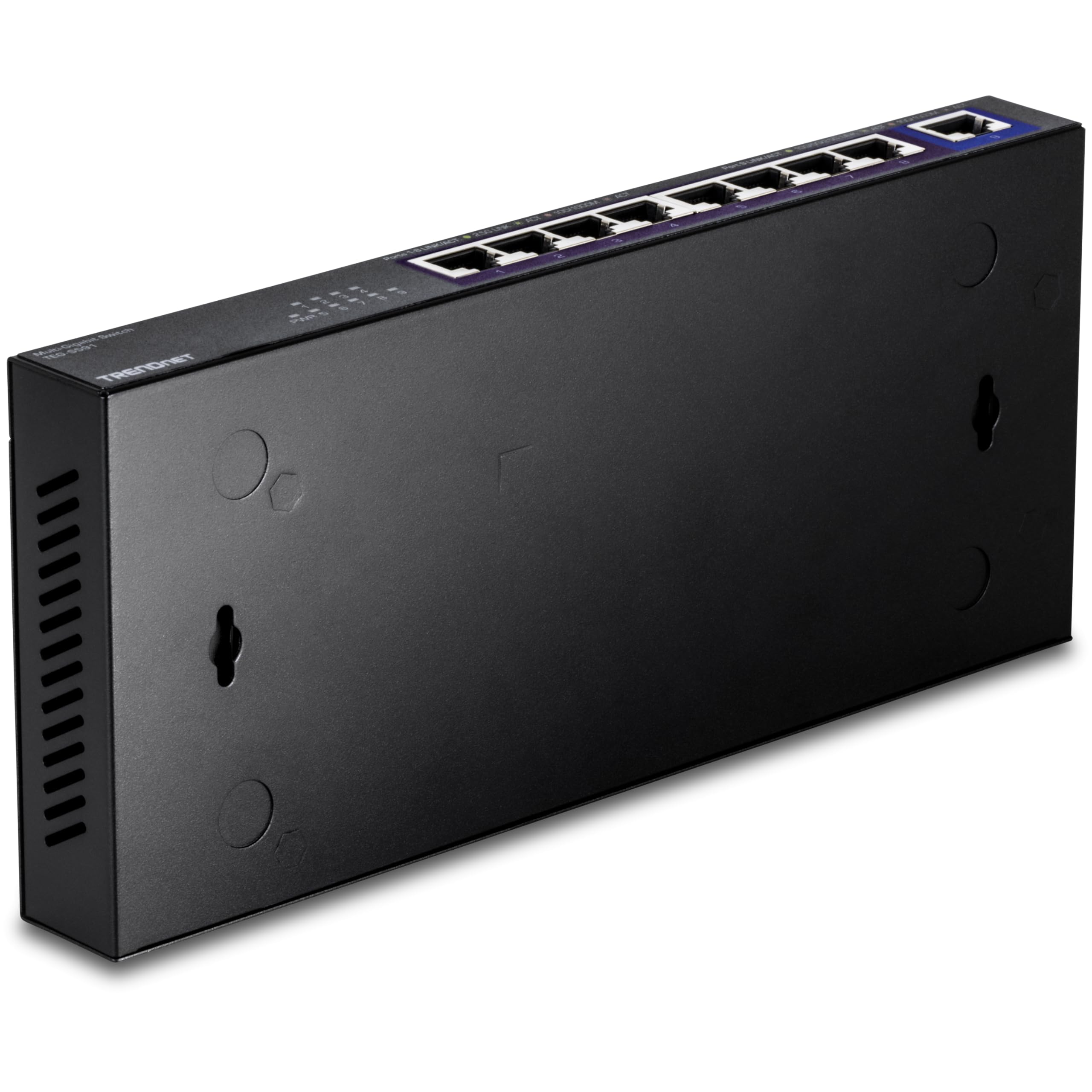 Foto 3 | Conmutador Multigigas Trendnet Teg-s591 9 Puertos 8x2.5g 1x10g Negro - Venta Internacional.