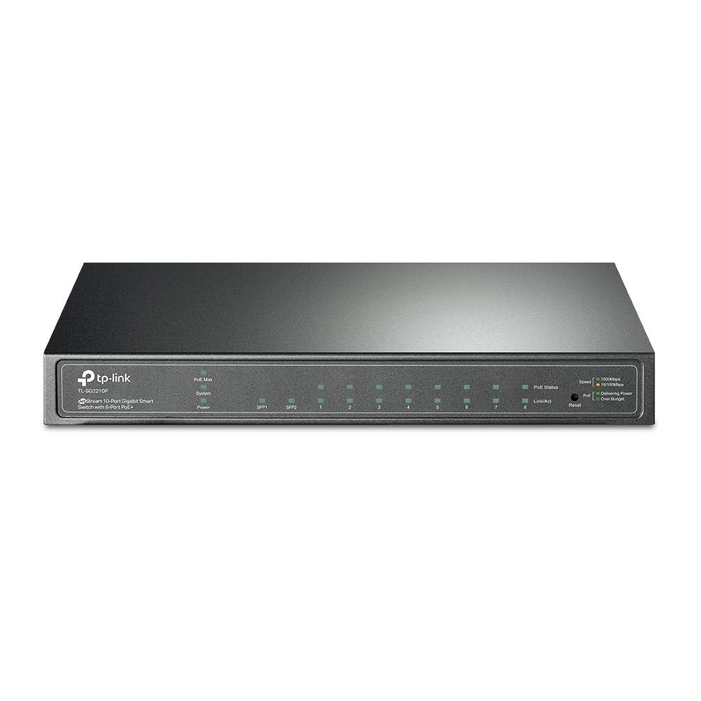 Conmutador Tp-link Tl-sg2210p V3 Jetstream De 8 Puertos Gigabit Poe+ - Venta Internacional.