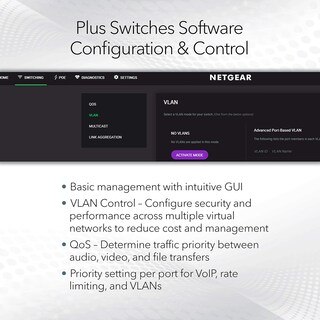 Foto 3 | Conmutador Netgear 8 Puertos Poe Gigabit Ethernet Plus Gs308ep - Venta Internacional