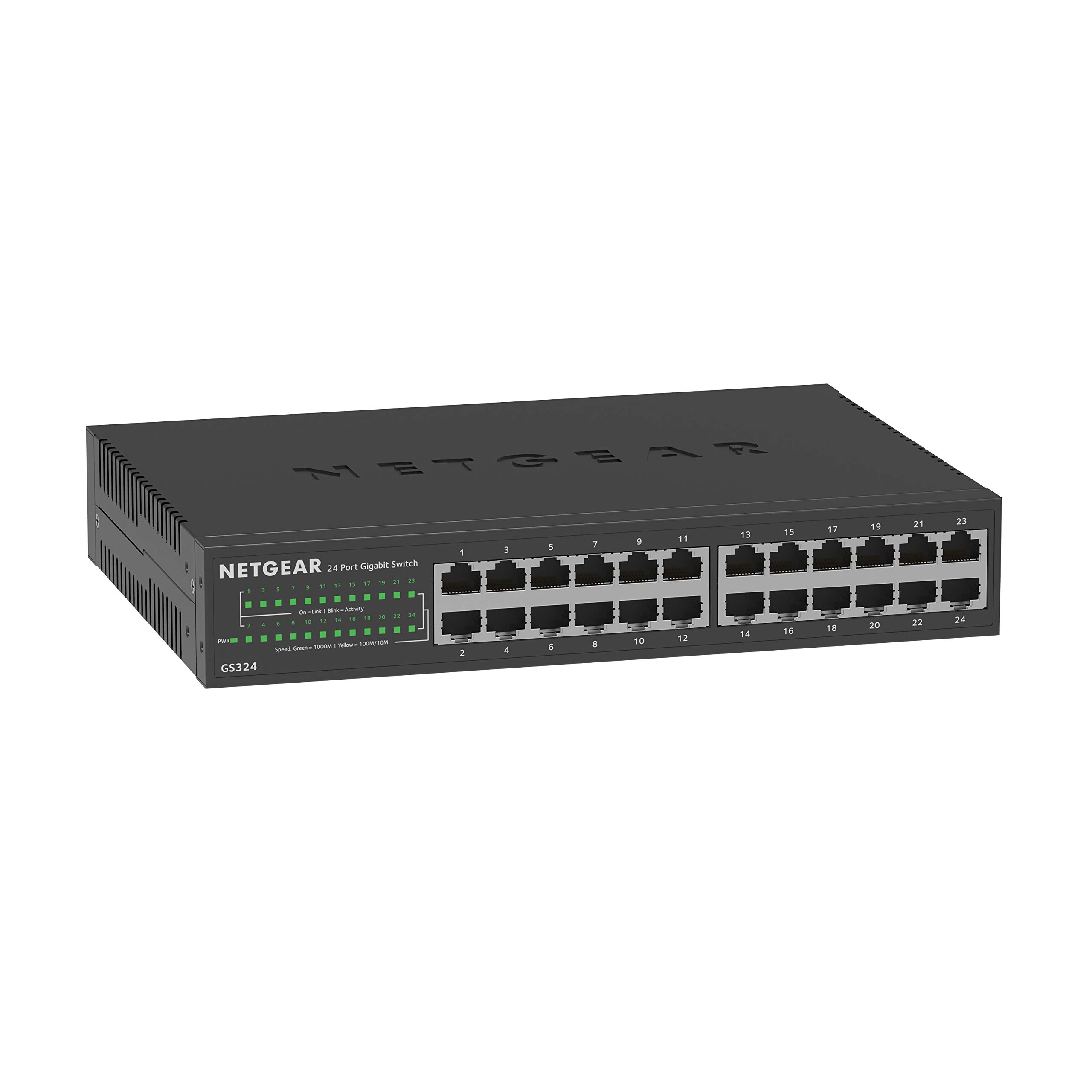 Conmutador Gigabit Ethernet 24 Puertos Netgear Gs324 - Venta Internacional