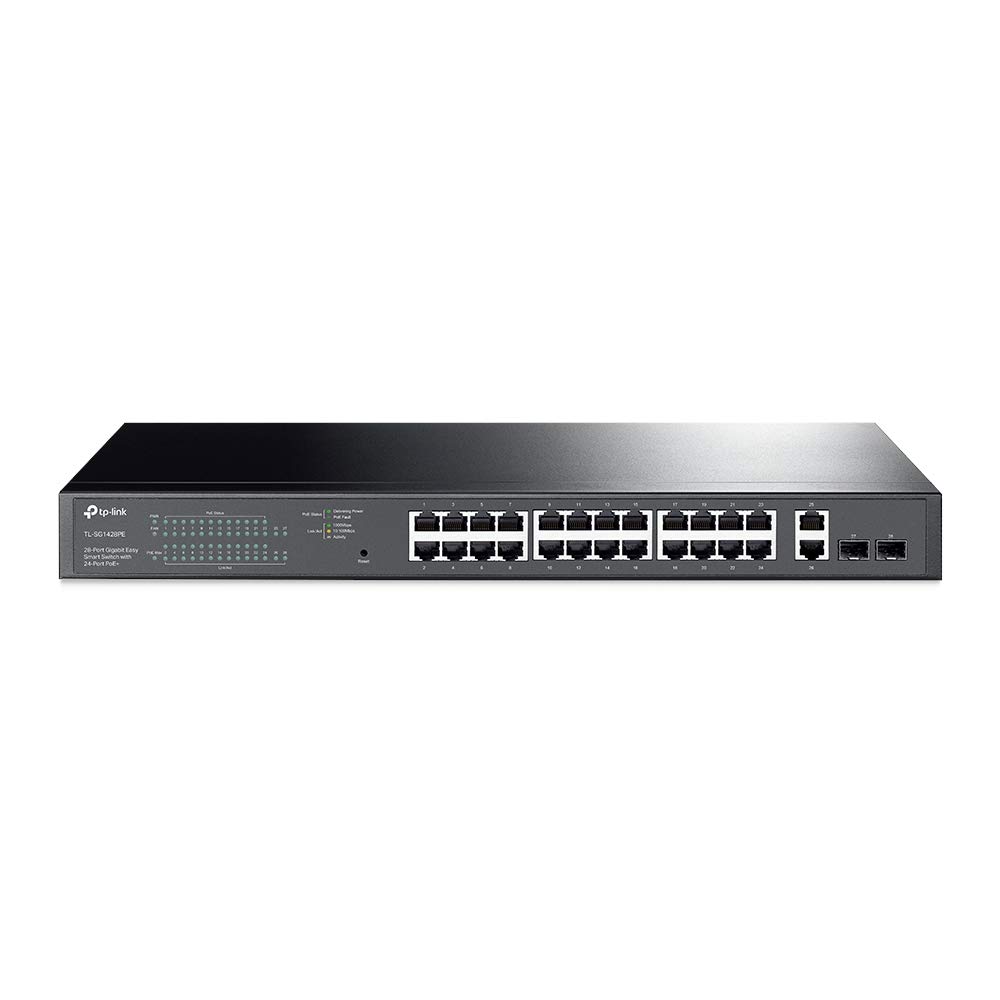 Conmutador Tp-link Tl-sg1428pe De 24 Puertos Gigabit Poe+ De 250 W - Venta Internacional.