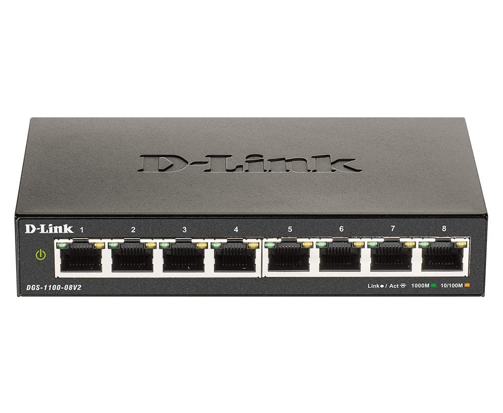 Foto 2 pulgar | Conmutador D-link De 8 Puertos Gigabit Smart Managed Dgs-1100-08v2 - Venta Internacional