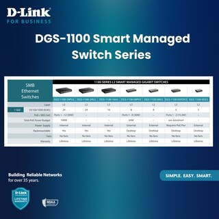 Foto 6 | Conmutador D-link De 8 Puertos Gigabit Smart Managed Dgs-1100-08v2 - Venta Internacional
